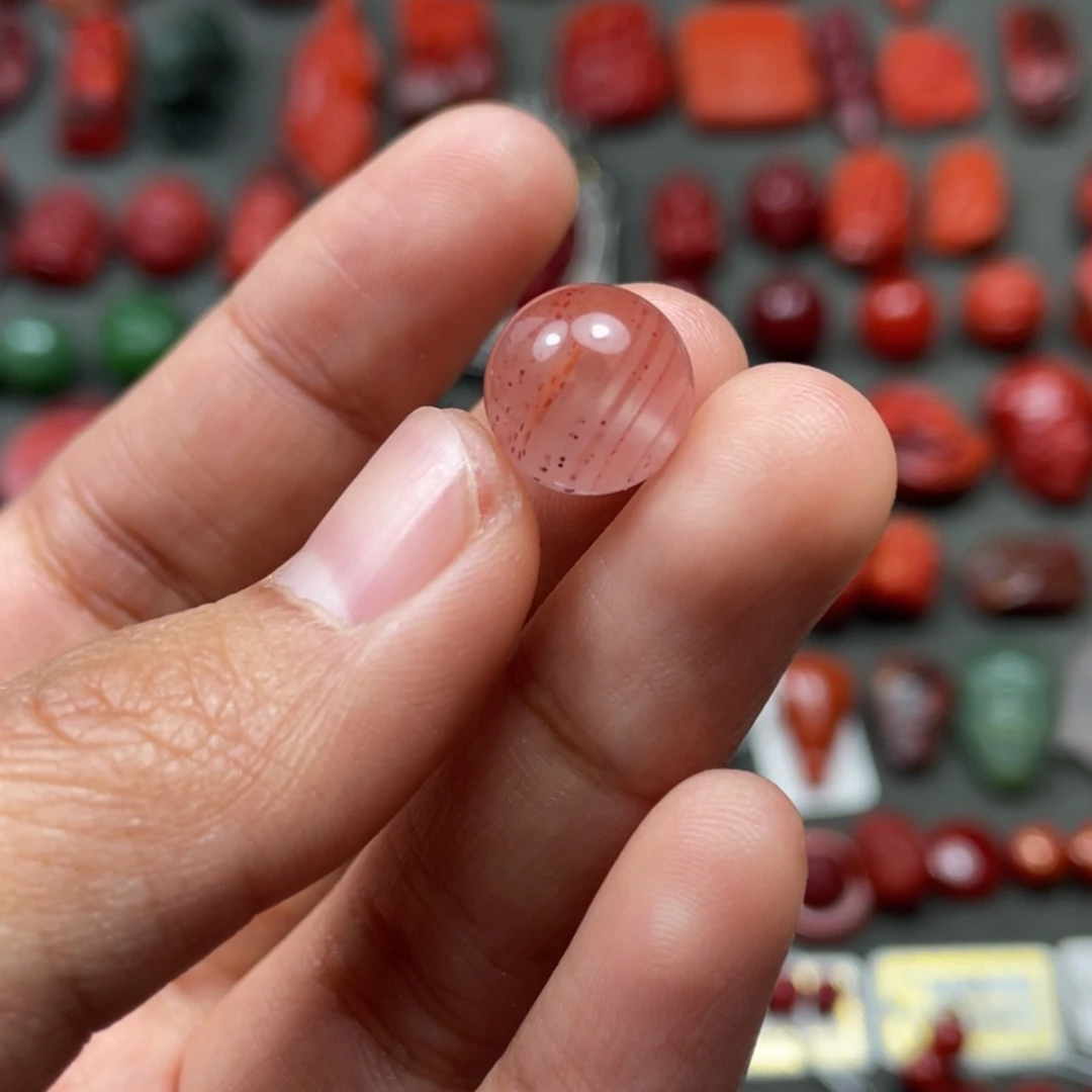 【闪购商品】南红玛瑙配饰未镶嵌s*?10.9mm