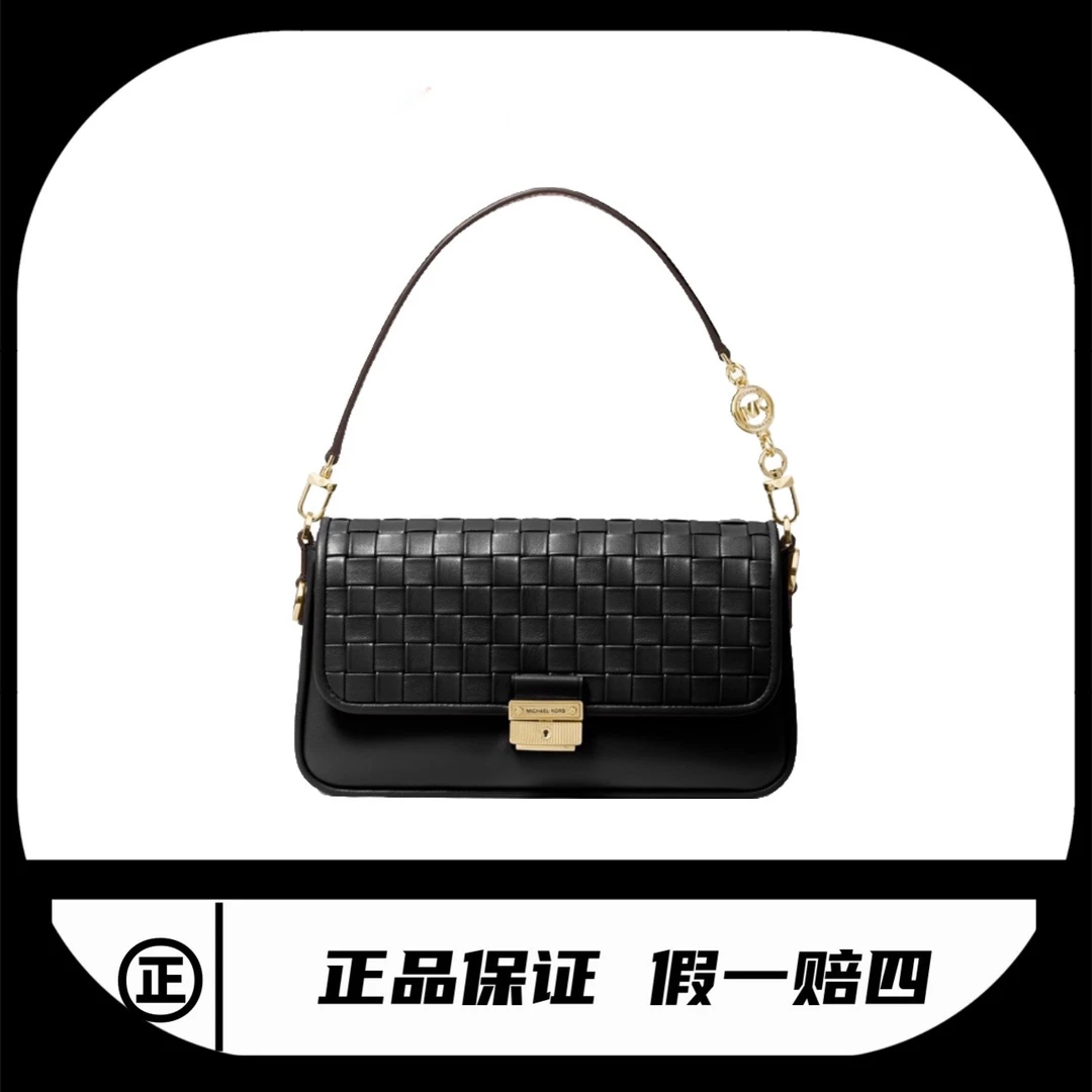 99新 MICHAELKORS/迈克高仕 法棍腋下斜挎包MK/3021/尺寸26*14