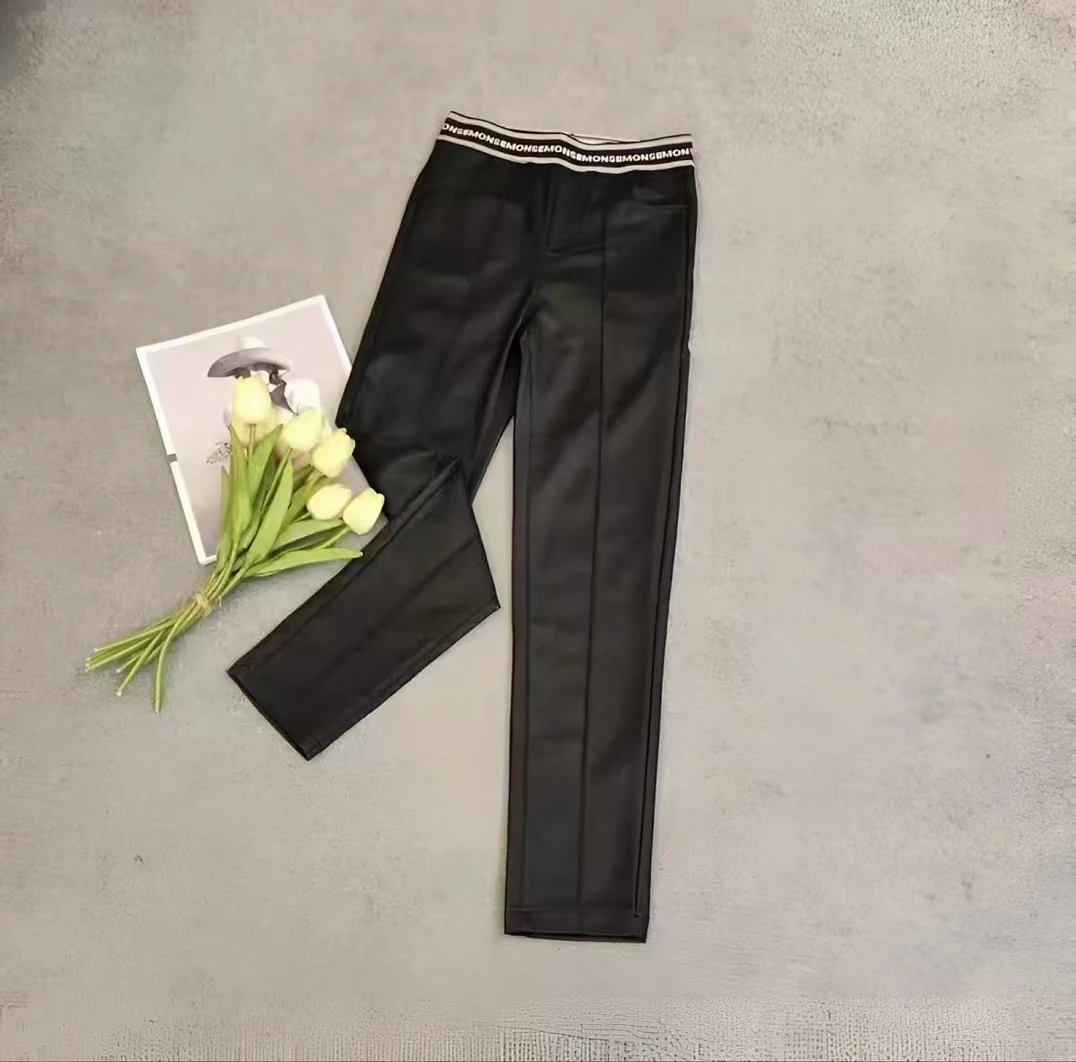 [JN家 36026】欧货秋冬百搭修身弹力外穿 显 瘦小脚裤