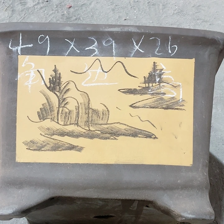 紫砂花盆花盆花盆