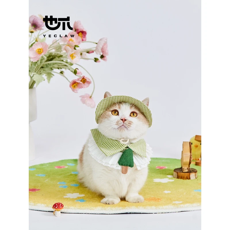【新年战袍】小森林拉夫领结时尚猫咪狗狗清新可爱气质春天