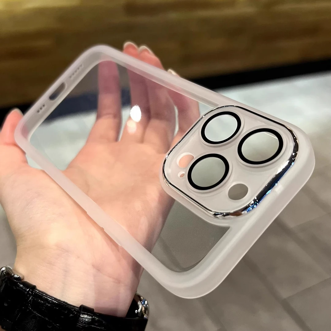自带镜头膜适用iphone14pro透明软壳苹果13手机壳简约高级保护套X