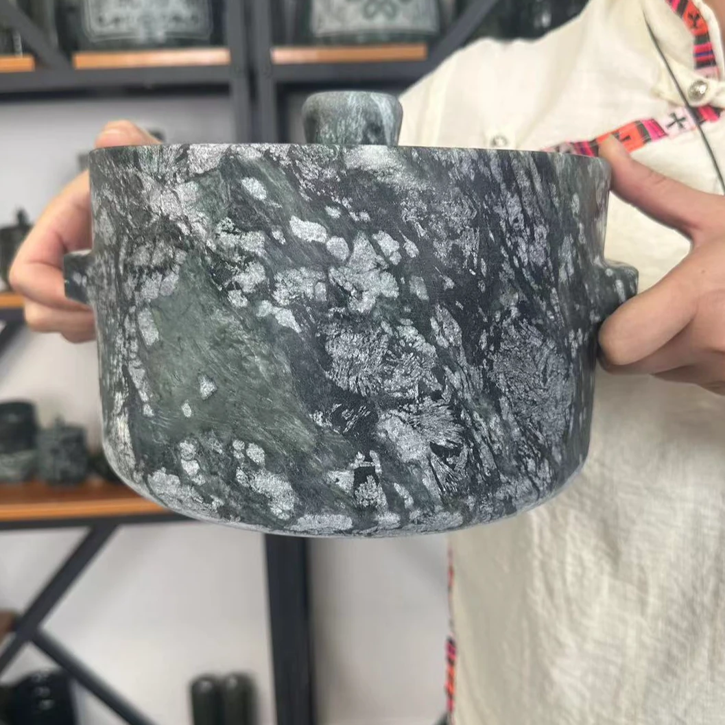 【直筒高工款】西藏墨脱皂石锅汤锅圣地