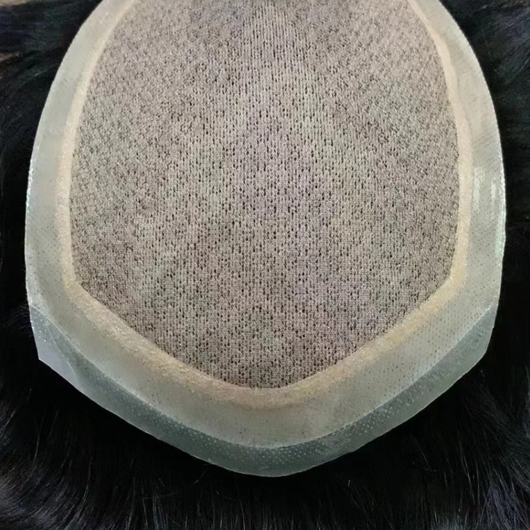 【全递针】男士补发假发递针工艺前额自然无痕 自然色可烫染真发