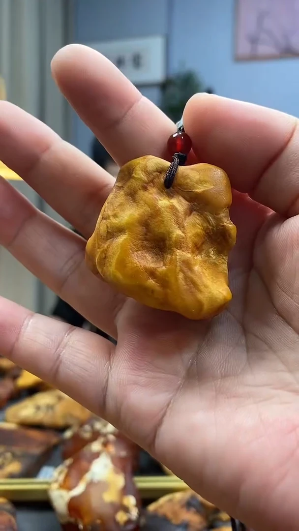 【闪购商品】蜜蜡颈饰未镶嵌吊坠