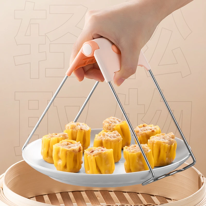 新款高档家用防烫夹防滑提盘器厨房抓碗防滑蒸碗饭碗耐高温可爱