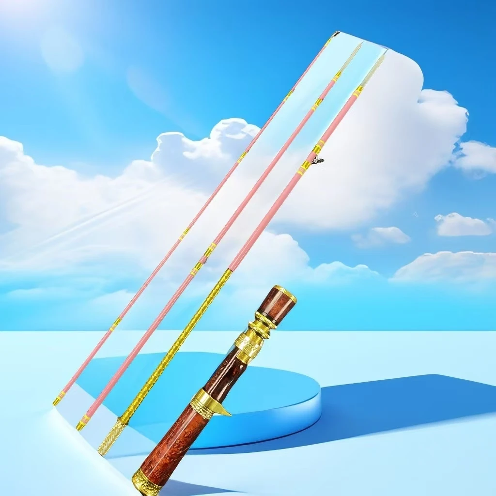 铭鼎手作（龙鳞套装）高端三节空心玻纤专业弹射竿