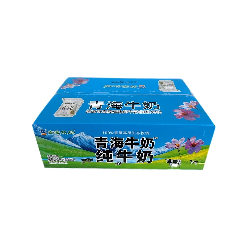 QINGZANGMUCHANG/青藏牧场 青海牛奶纯牛奶200g*16袋