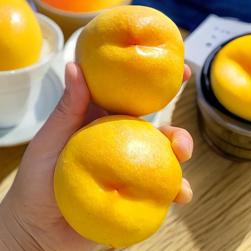 【顺丰快递】黄油桃新鲜水果山东蒙阴蜜桃脆甜黄桃油桃没桃毛产地