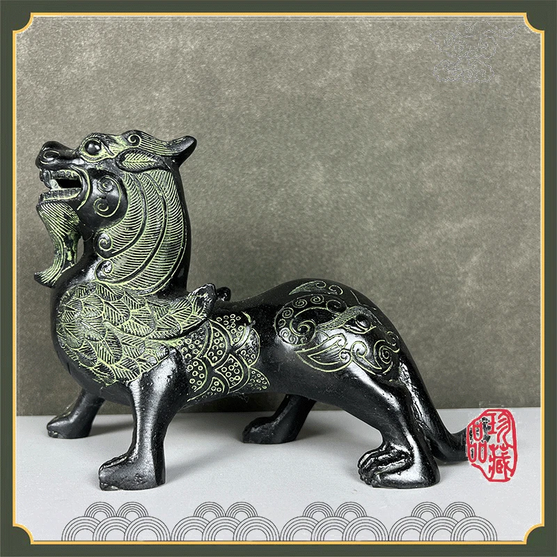 【小貔貅】仿古铜合金青铜摆件，周鼎工艺青铜器貔貅铜摆件   装饰品