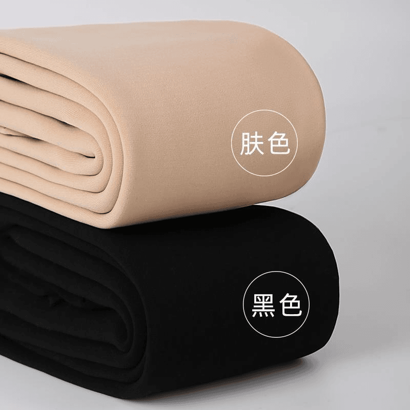 高腰打底裤女秋冬加绒加厚光腿神器裸感丝袜春秋款大码肉色连裤袜