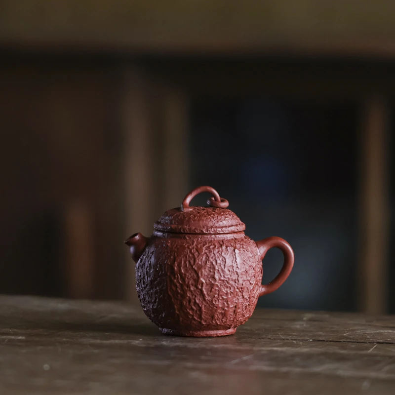 斋居 木云红紫砂壶茶道茶器（木云Q0006）