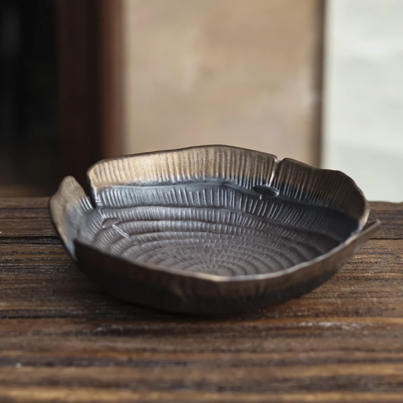 *斋居树桩壶承-高（Q2469）