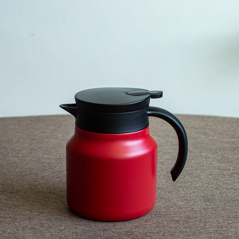 斋居闷茶壶泡壶泡茶家用茶水分离器红色壶保温壶家用便携红泡茶壶