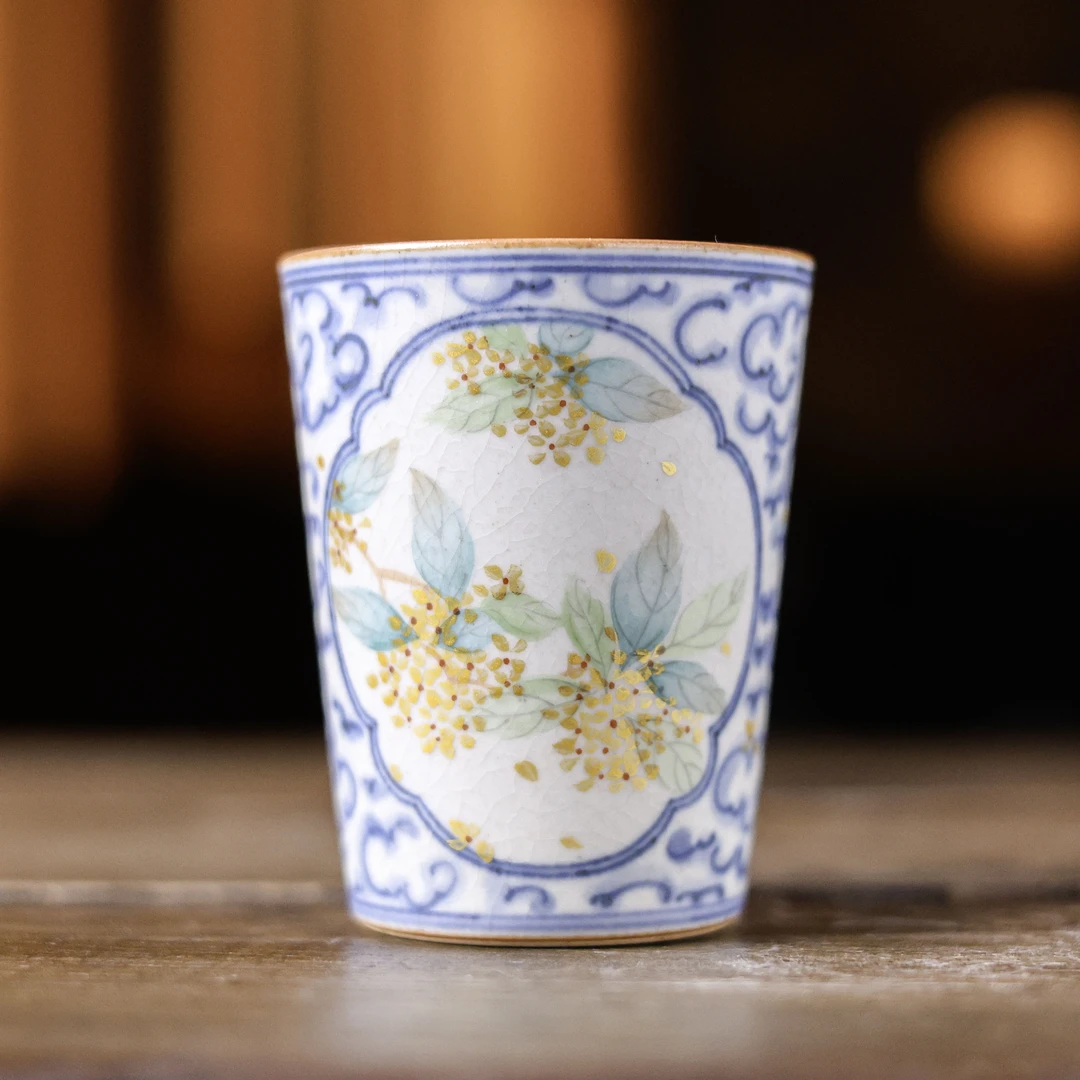 斋居 桂花-朴云堂-可乐杯-120ML（朴杯0282）