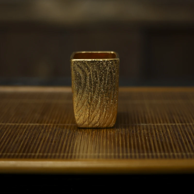 斋居 金巉岩-黄丽君-四方杯-50ml（黄丽君S0142）