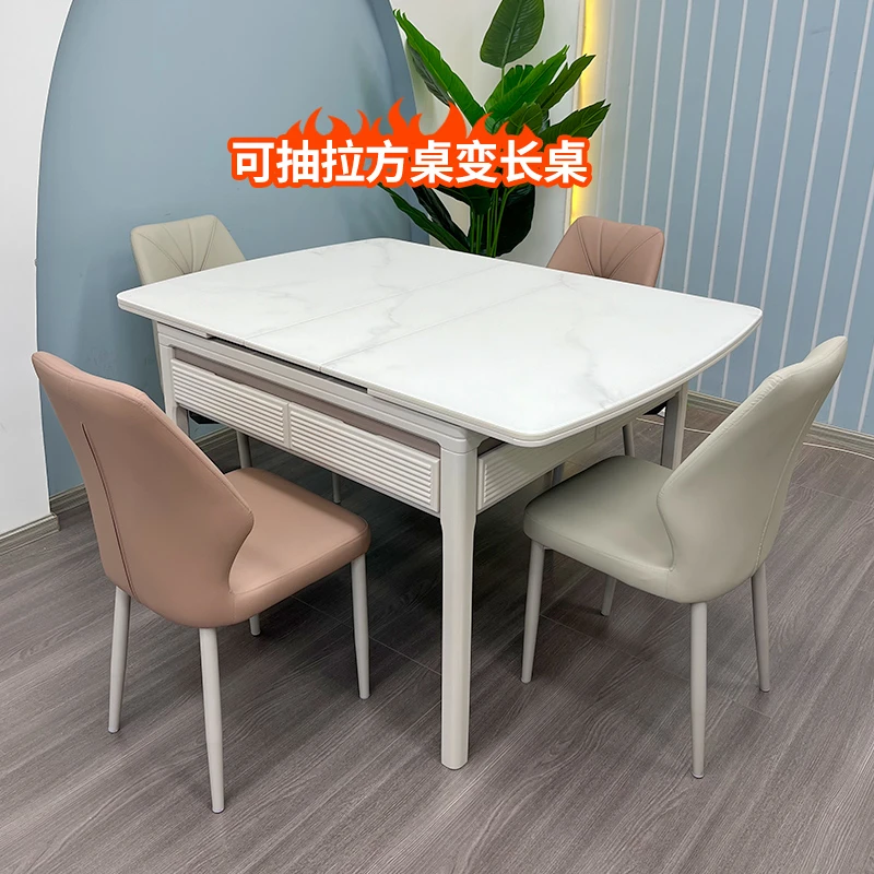 麻将桌餐桌两用奶油风全自动麻将机轻奢实木机麻一体维修高档静音