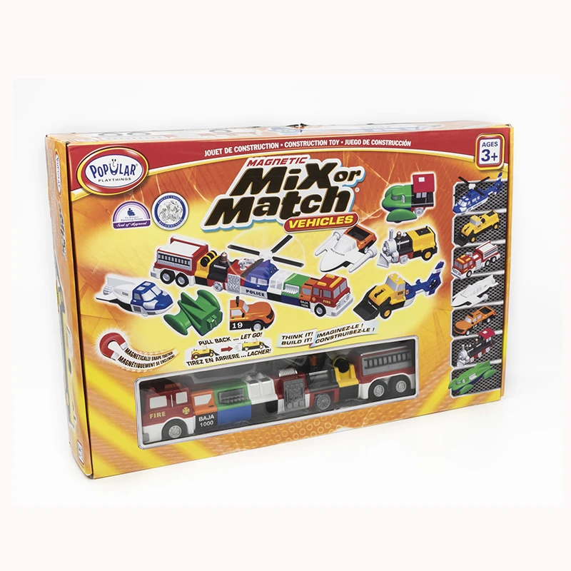 光华 60314 百变海陆空豪华套装(红）儿童玩具