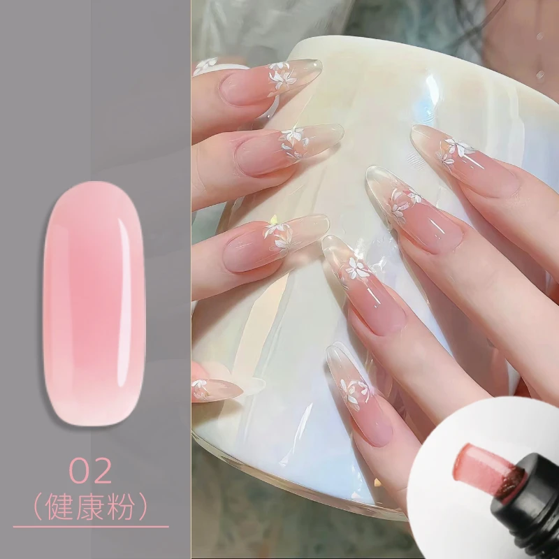 美甲快速延长胶健康粉延长胶索芙娜免纸托光疗胶水晶胶猫眼甲模