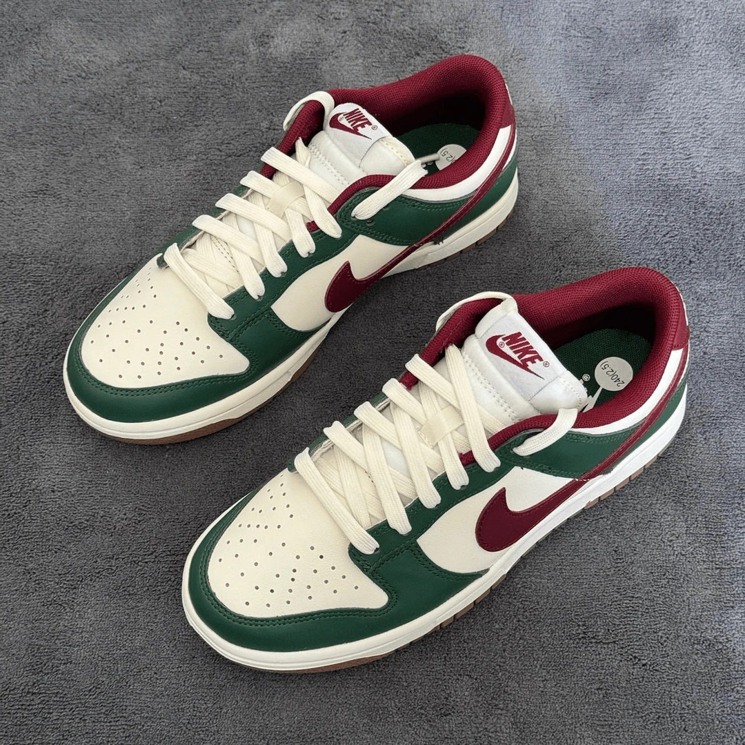 Nike/耐克官方正品白蓝男鞋DunkLow白绿色潮流复古低帮休闲板鞋