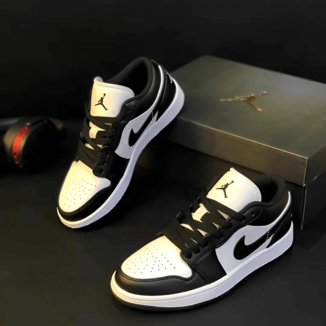 耐克/NIKEAir jordan 1 low黑白熊猫男女款AJ1运动鞋板鞋官方正品