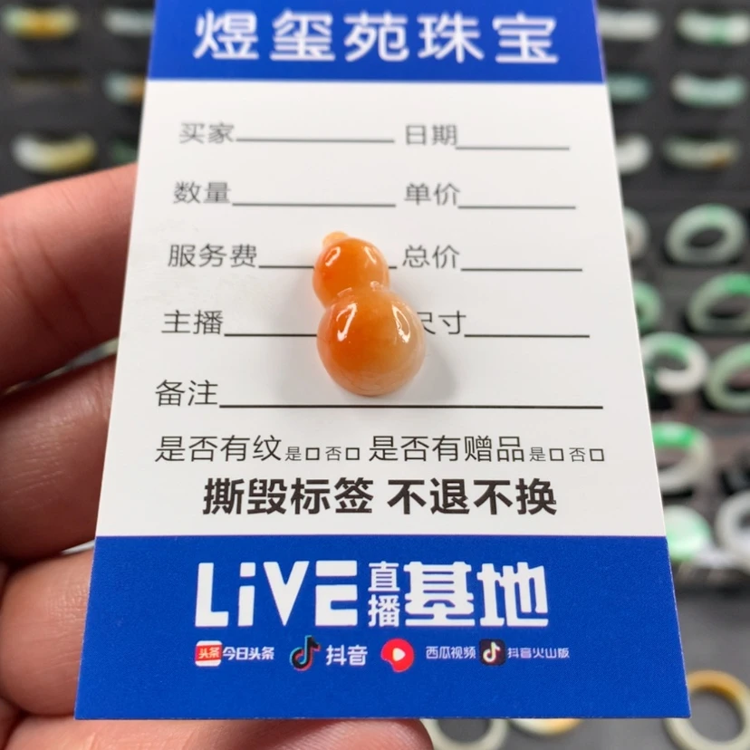 【闪购商品】翡翠颈饰未镶嵌鸢****）