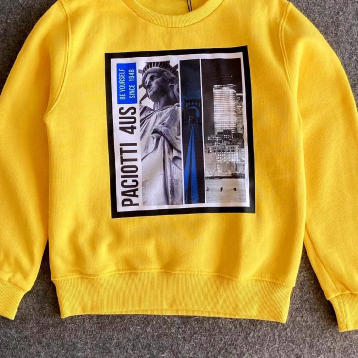 4U家家套头长袖卫衣内里加绒男童 C4-2-029