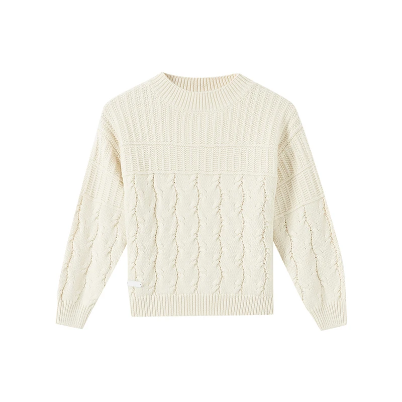 美家 MC系列男童百搭肌理提花长袖毛衫冬 A3293 A3294