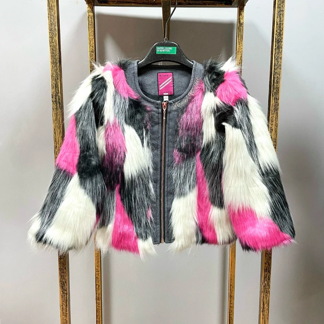 1  DH家高端童装，梭织外套女童轻奢短款时尚秋冬 线下C4-2-201