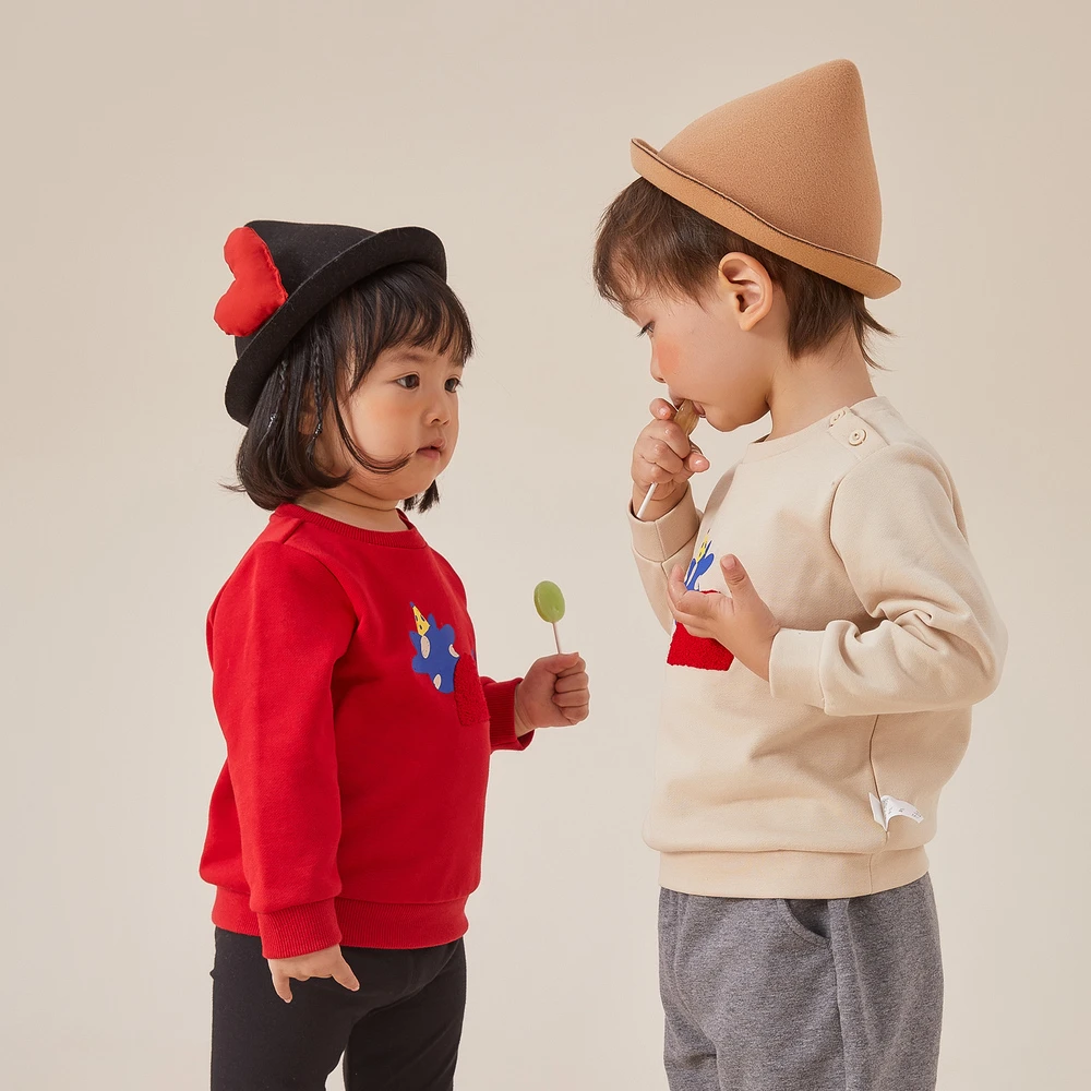 1美家m0系列婴童新春趣味卫衣春秋C4-5-233  234