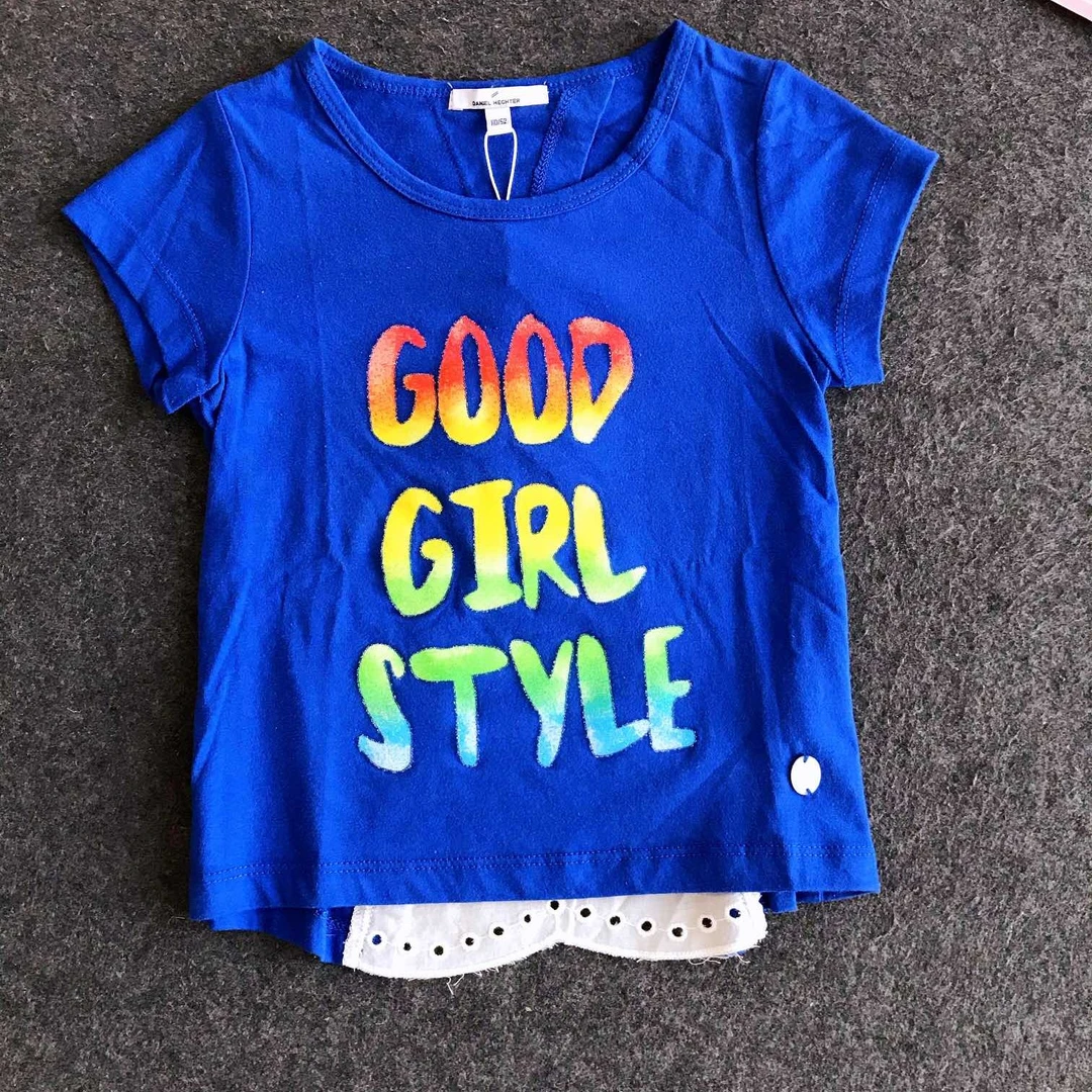 1  DH家高端童装，夏季短袖T恤，儿童女童 线下C4-2-176