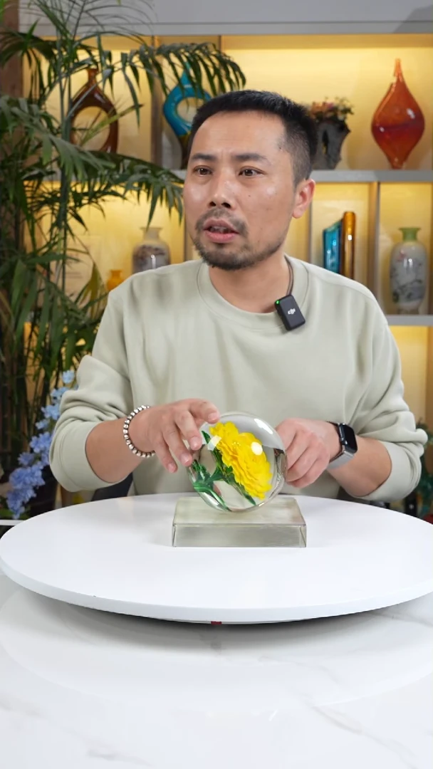 【闪购商品】琉璃手工艺品花球