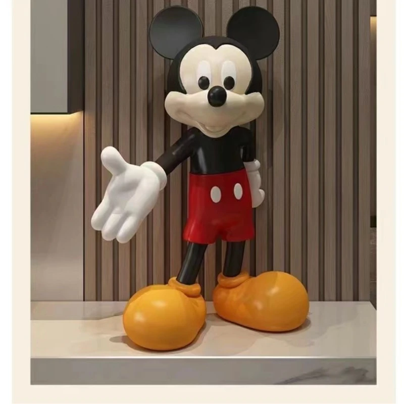 美式风北欧风轻奢风80cm大型玄关卧室电视柜创意潮玩可爱摆件