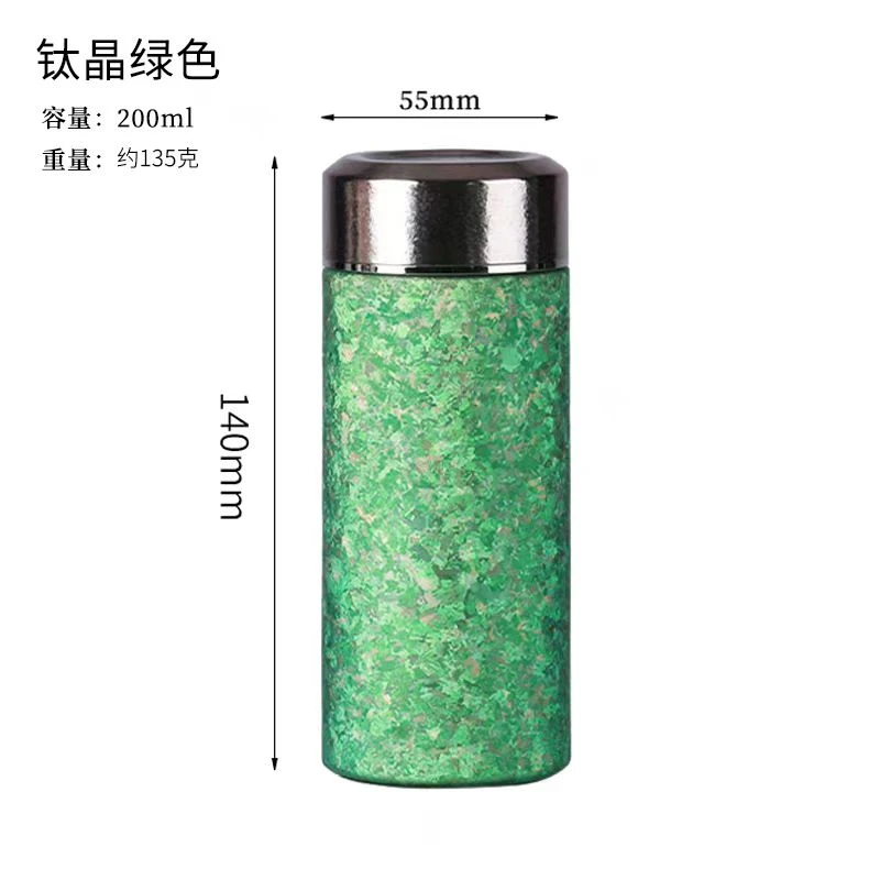 乐壶匠纯钛双层保温杯男女士迷你小巧高颜值便捷小容量口袋钛杯子