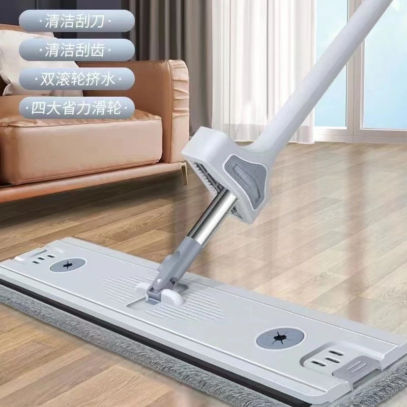 【祥哥推荐】免手洗大平板拖把