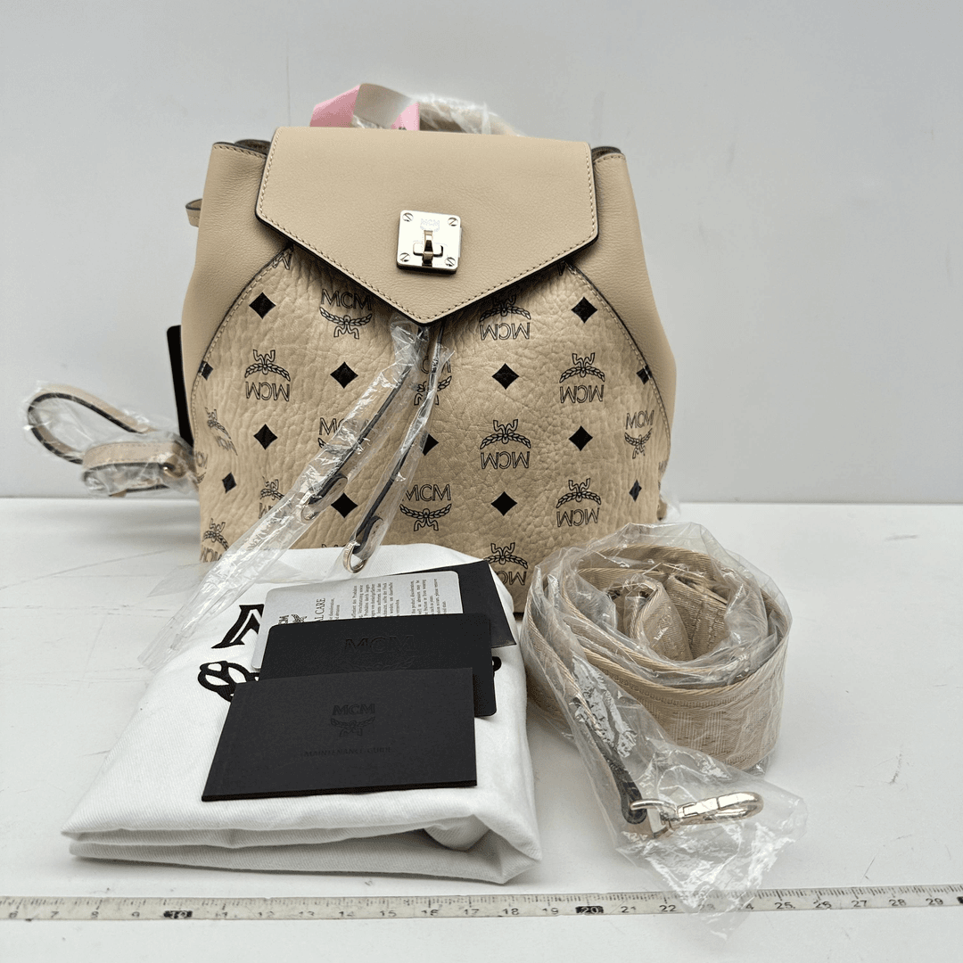 胖虎熙少/MCM/99新/公价0/箱包/双肩包/31W2407170158