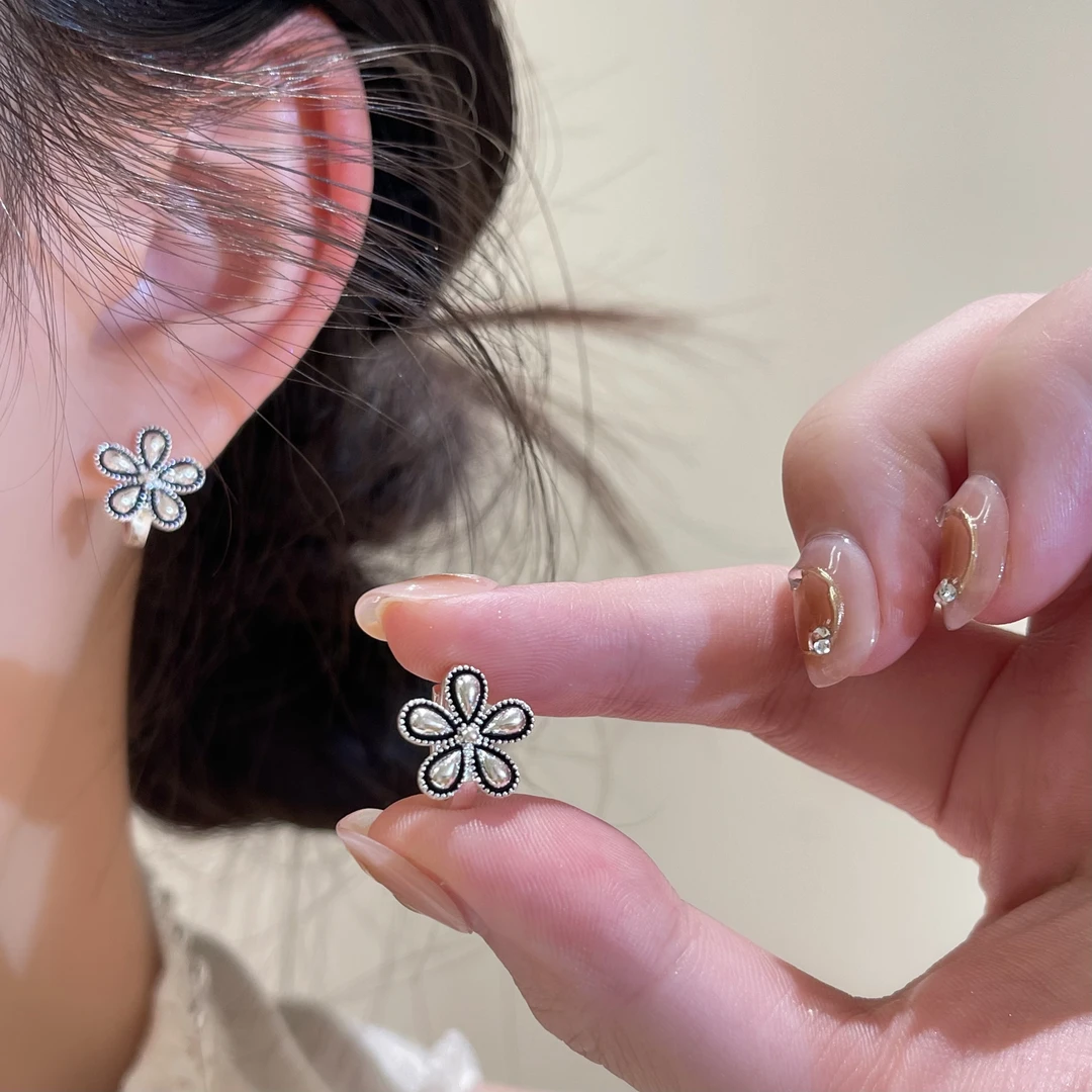 太阳花韩版文艺气质时尚百搭耳扣R1698