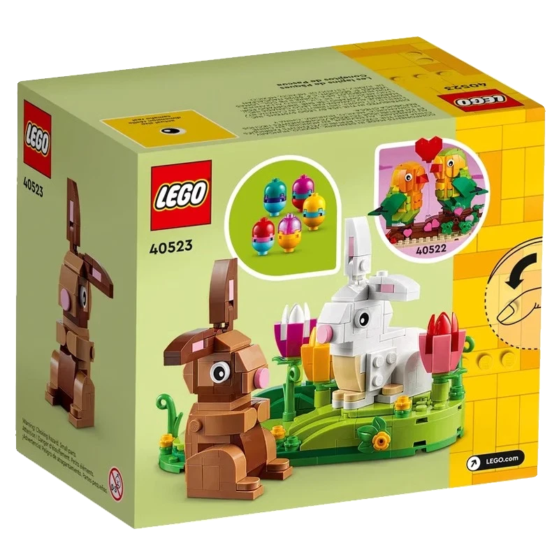 LEGO/乐高【冠希专属】益智拼插拼装生日礼物40523复活节兔子
