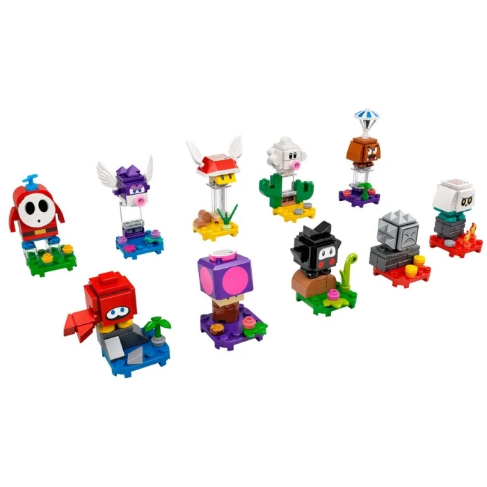 LEGO/乐高71386人仔抽抽乐超级马里奥第2季套装组合*10个