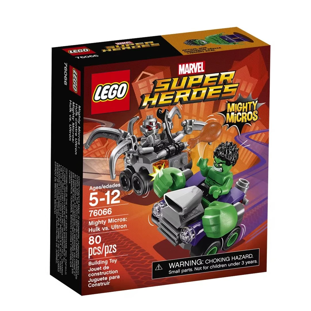 LEGO/乐高【冠希专属】（压盒）76066 绿巨人VS奥创迷你战车超级英雄