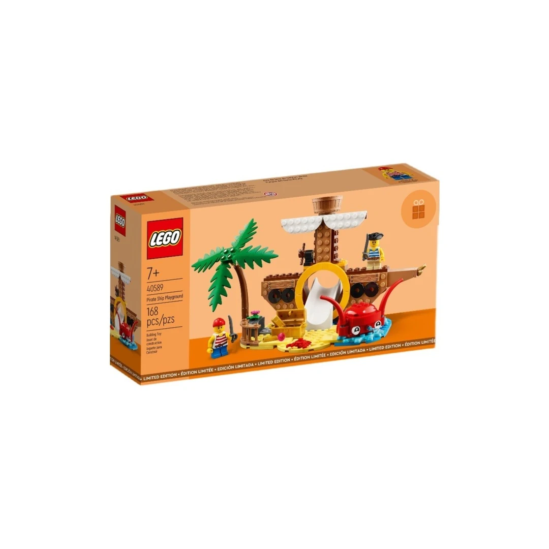 LEGO/乐高【冠希专属】（压盒） 40589海盗船游乐场节日益智积木玩具