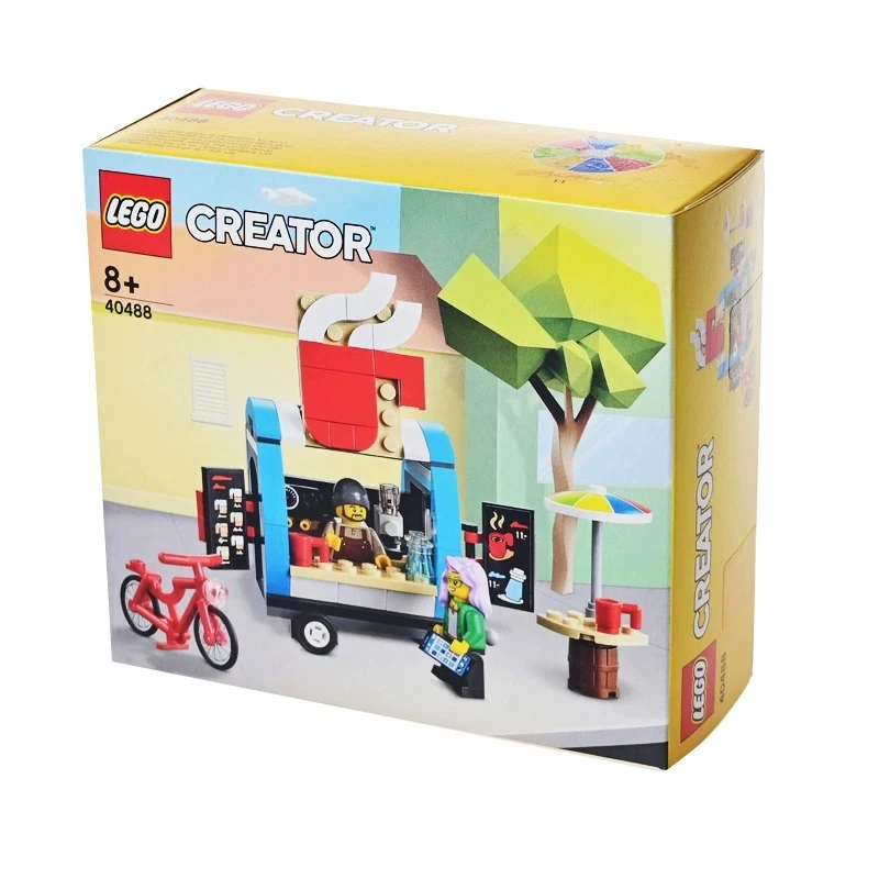 LEGO/乐高【冠希专属】创意系列 40488 咖啡车