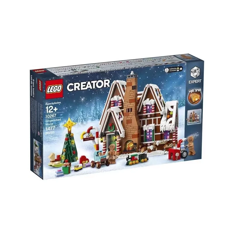 LEGO/乐高【冠希专属】（压盒）10267姜饼屋积木拼接礼物