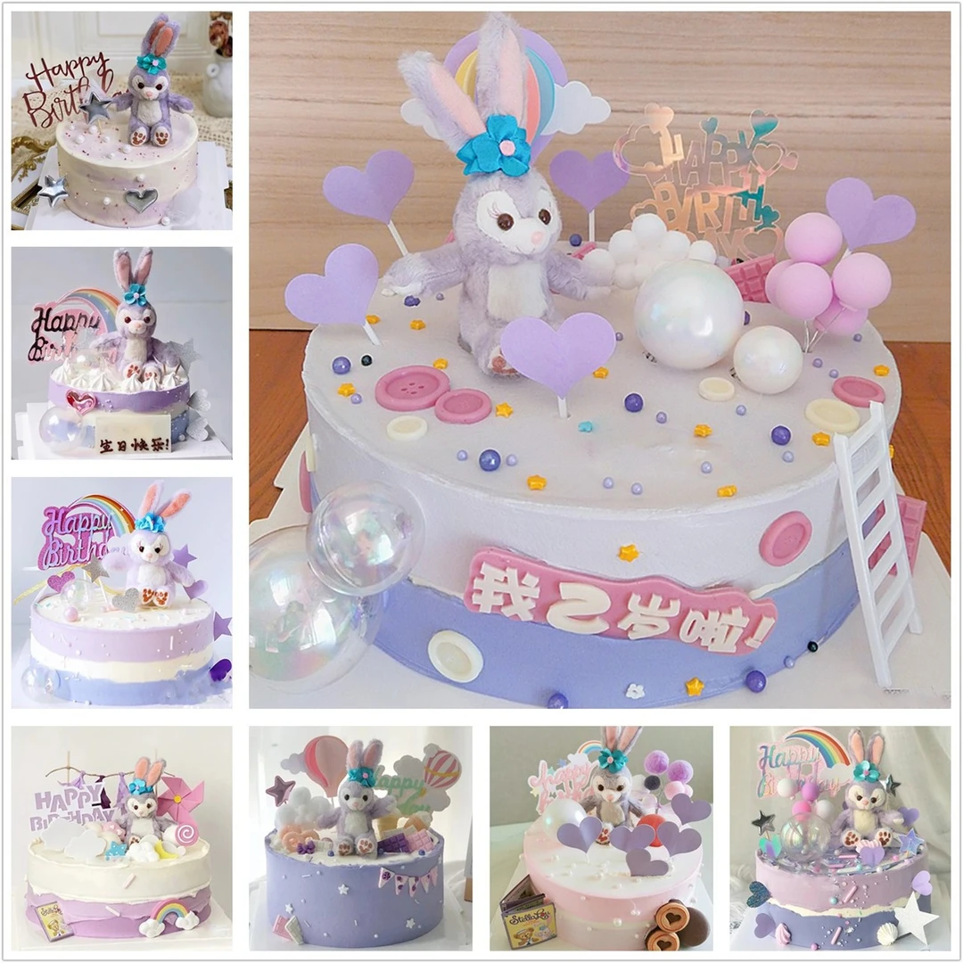 网红星黛露生日蛋糕同城少女兔子蛋糕全国广州北京杭州上海配送