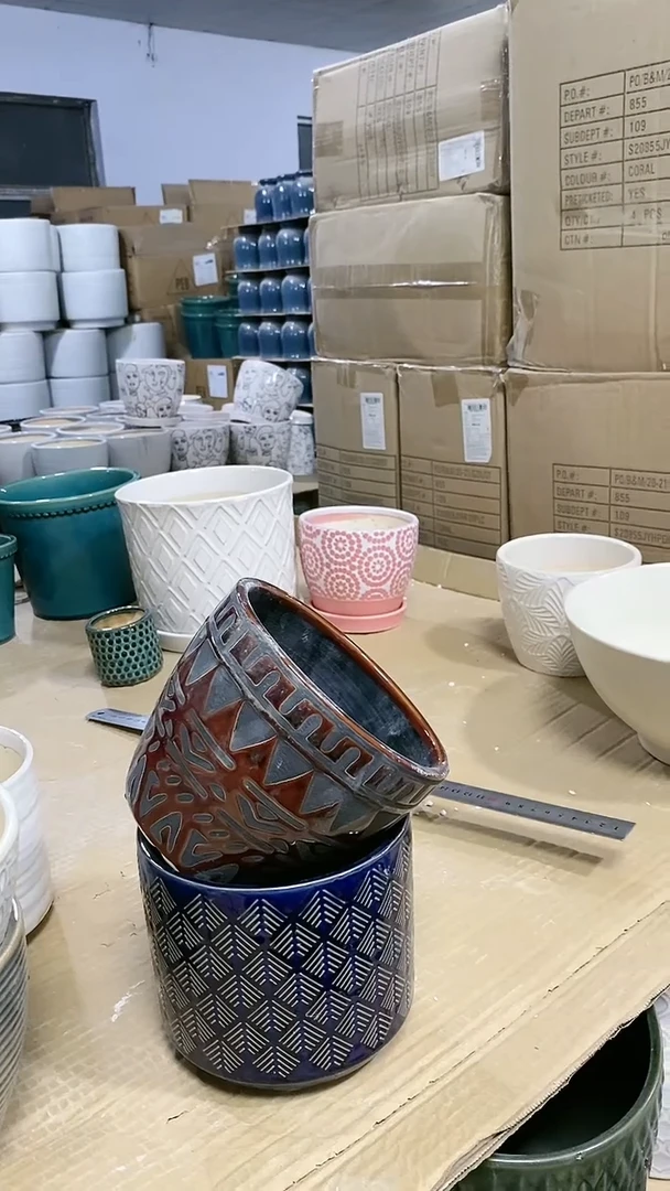 【闪购商品】陶瓷20CM（含）-50CM（不含）口14.5高12.5（到手两个）