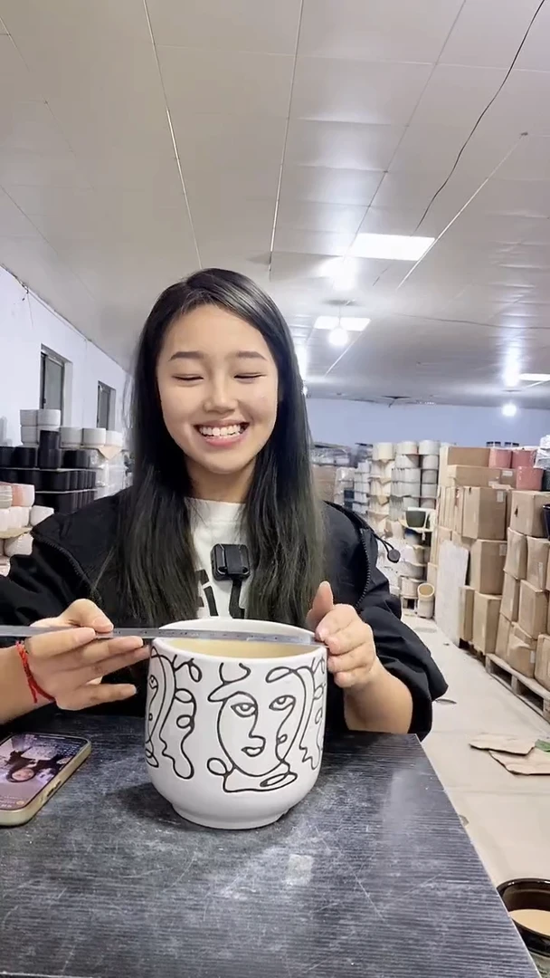 【闪购商品】陶瓷口13.5高12.5