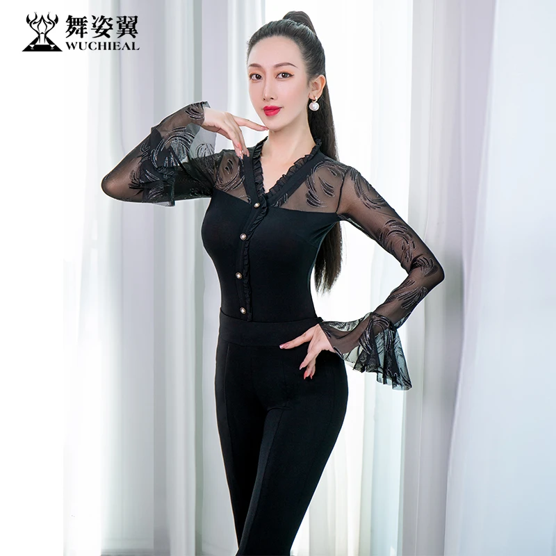 XT900舞姿翼修身形体衣礼仪服