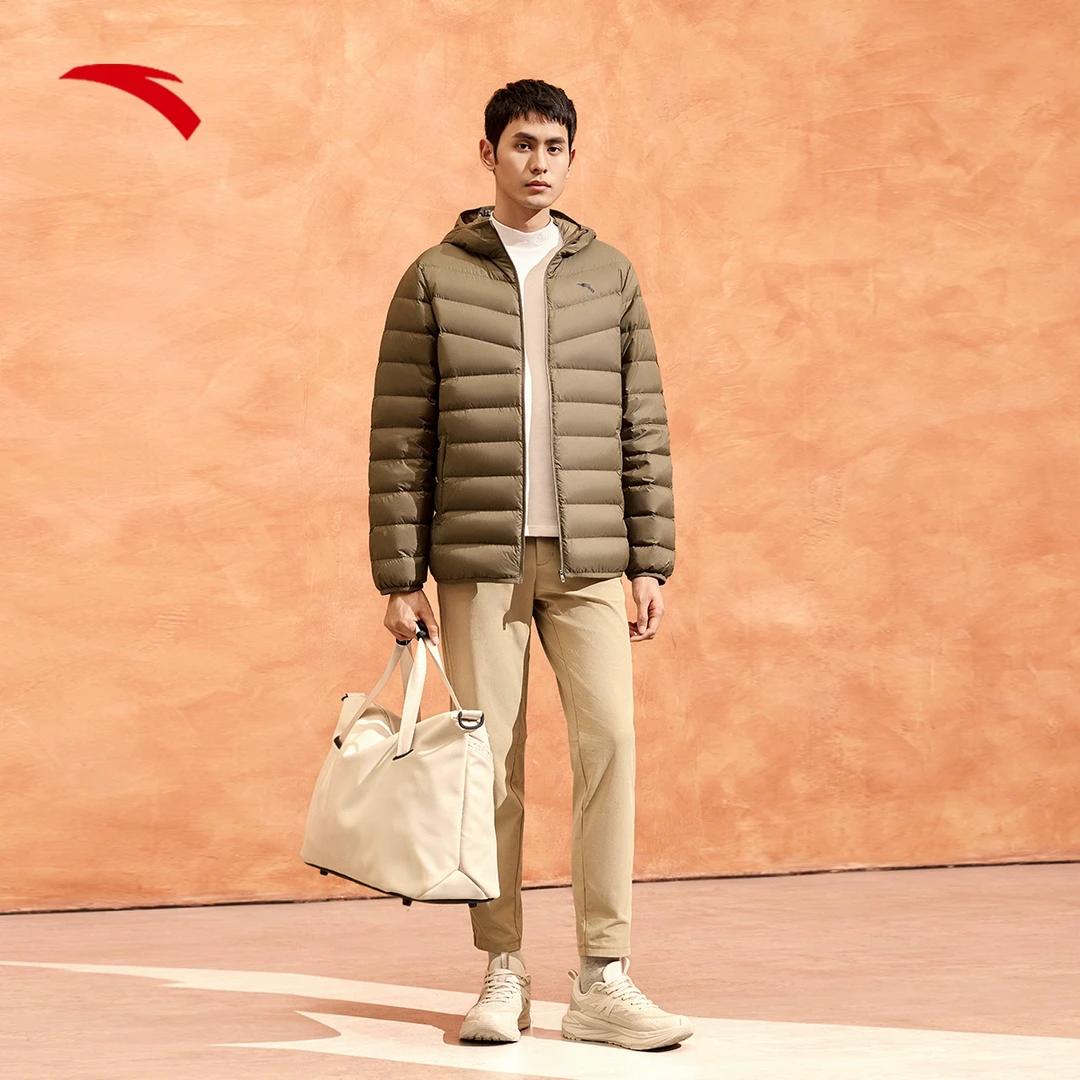 【服饰】安踏氢羽绒丨短款轻薄羽绒服男冬季新款防152447922