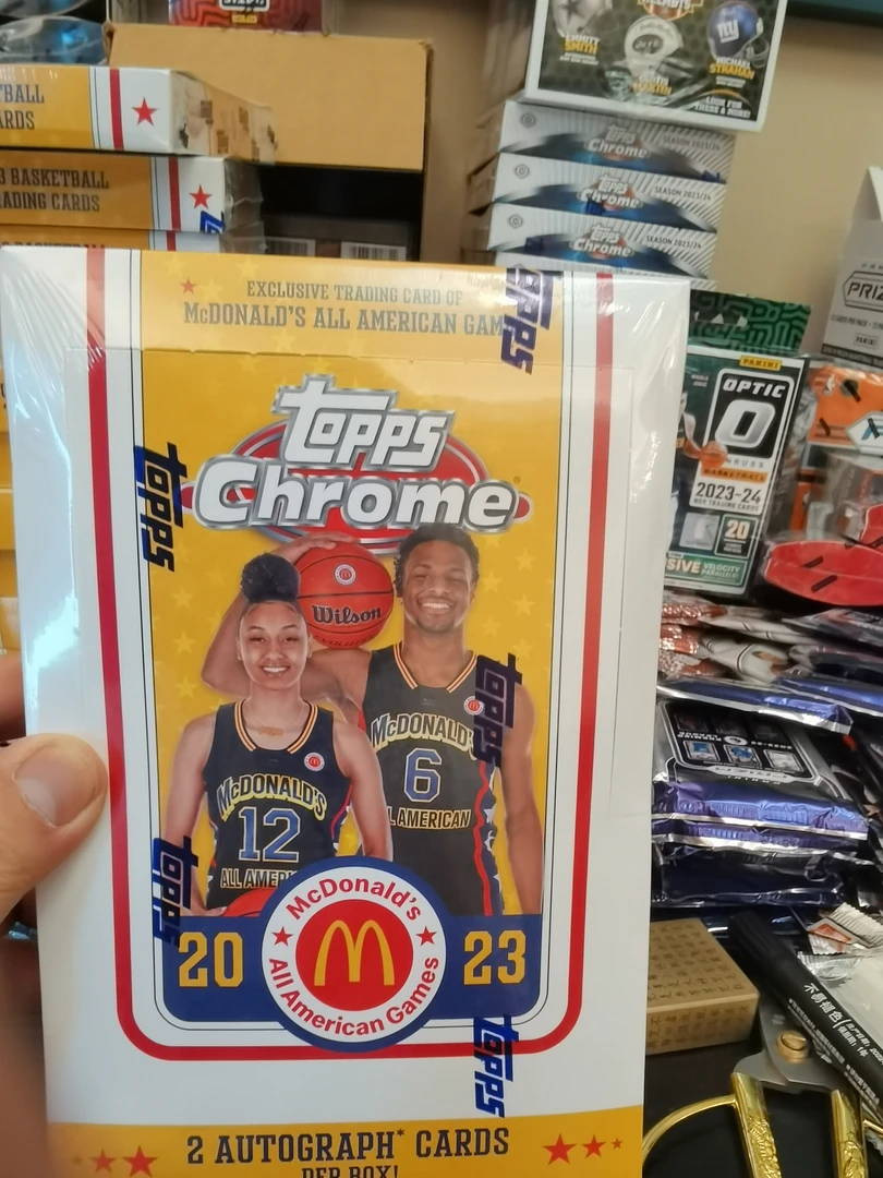 2022年 topps Chrome McDonald 盲盒 麦当劳