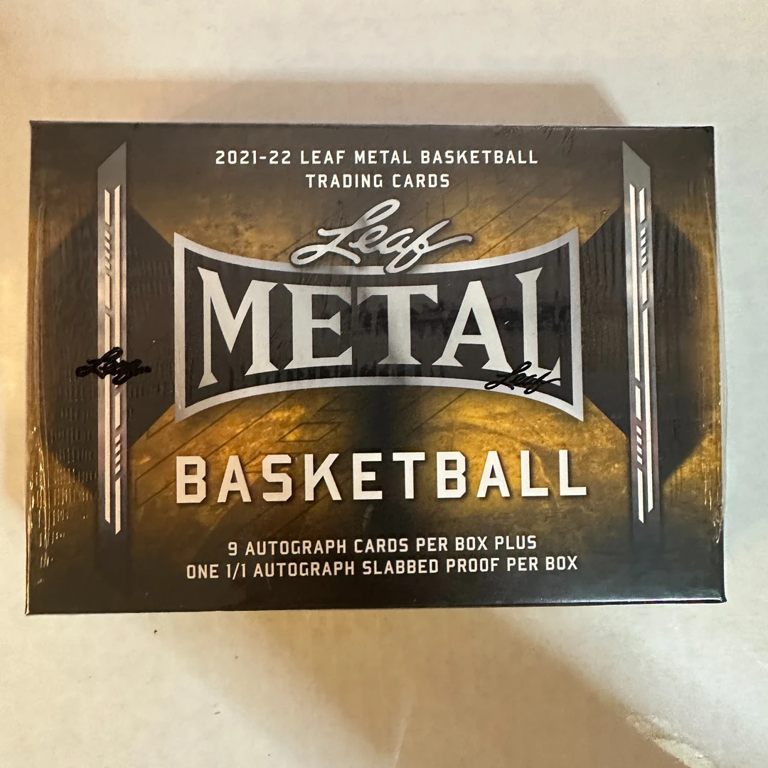 每盒oneofone 拆盒 2021-2022 leaf 篮球 盲盒 单盒